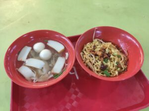 Hua Fa Fish Noodle: Mee Pok with Soup