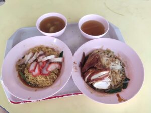 Yit Lim Hong Kong Soy Sauce Chicken Rice & Noodle: Soy Sauce Chiken Hor Fun & Wanton Mee