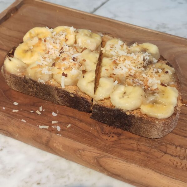 The Social Space: Toasted Banana Peanut Butter