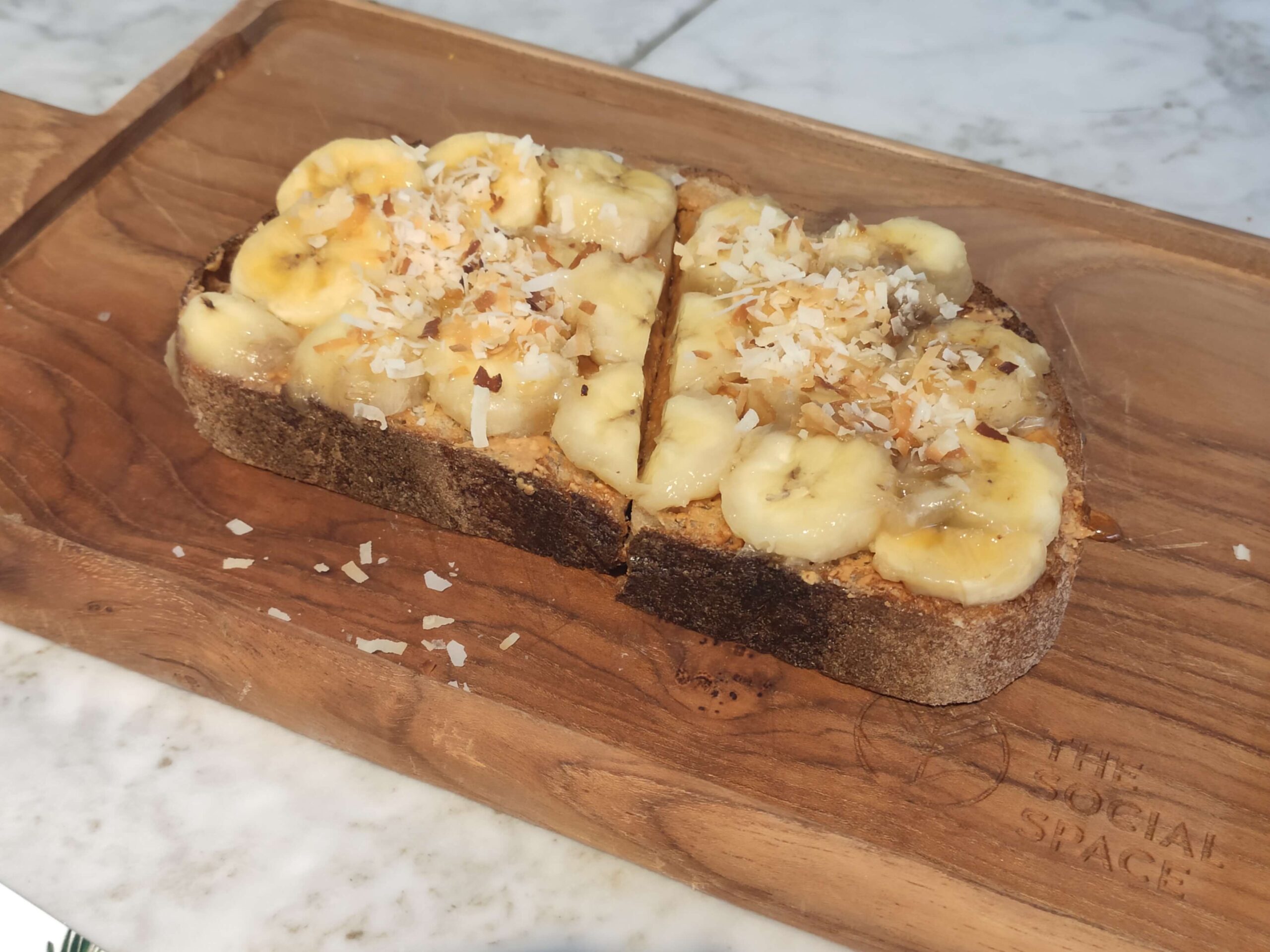 The Social Space: Toasted Banana Peanut Butter