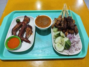 Chong Pang Huat: BBQ Chicken Wings & Satay