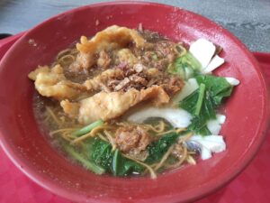 Mei Wei Si Handmade Noodle Fish Soup: Double Fish Soup Yi Mian