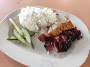 Roast Paradise: Char Siew Siu Yuk Rice