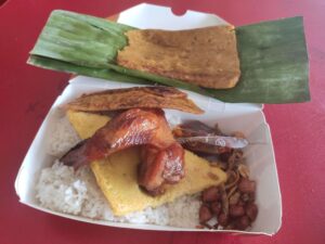 Lee Brother’s Otah: Nasi Lemak, Chicken Wing, Omelette, Otah